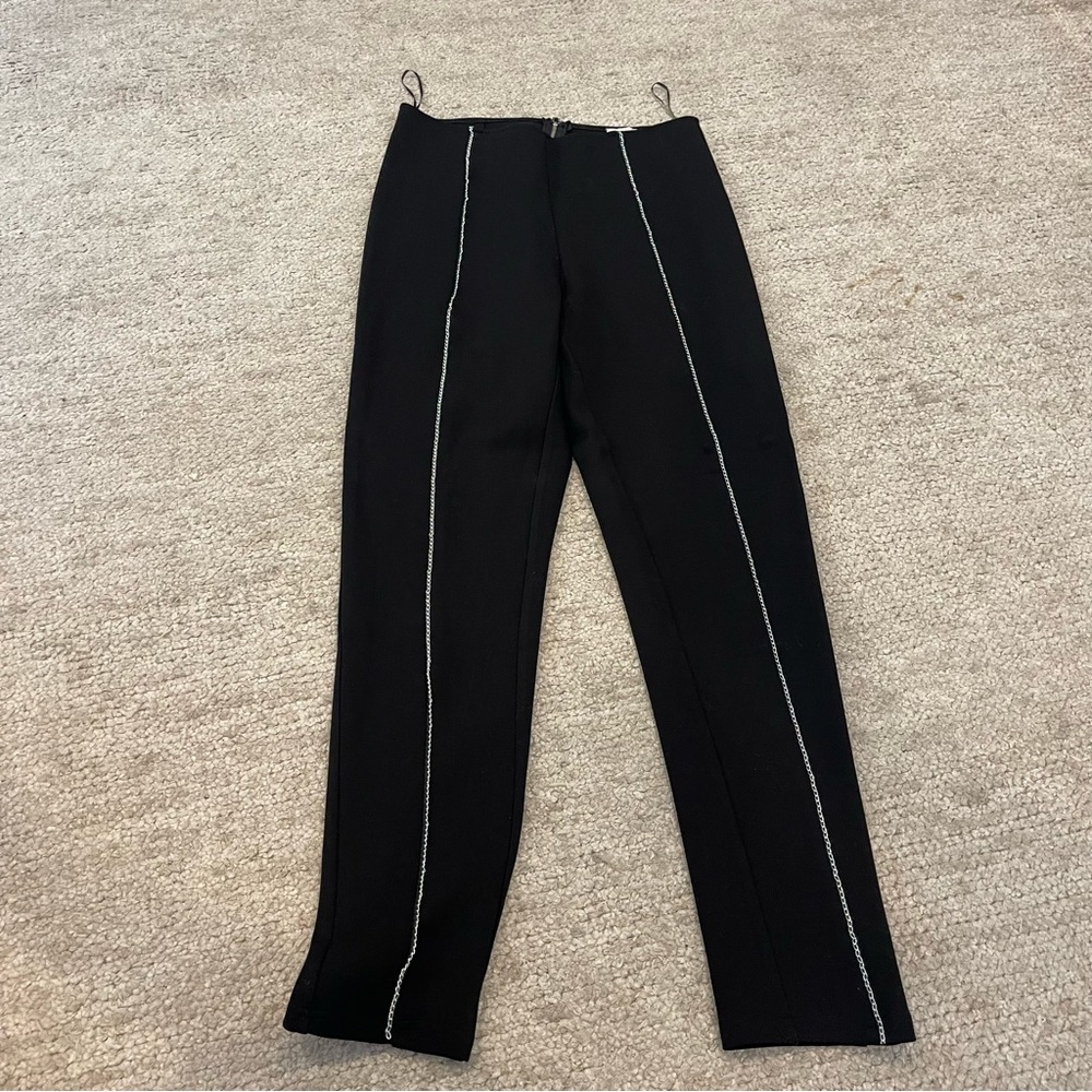 Superdown front chain detail trouser